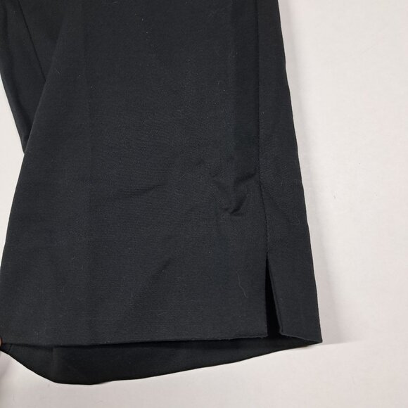 Talbots Hampshire Ankle Dress Pants Black Sz 16 Stretch Straight Leg Womens New - Picture 5 of 10